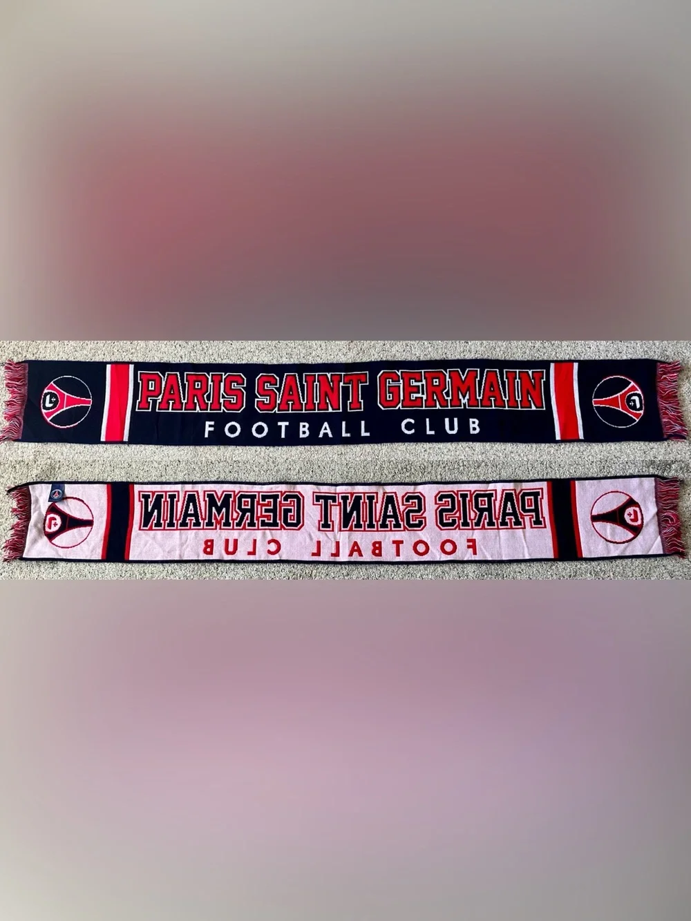 Paris Saint Germain FC PSG Soccer Scarf
